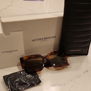 Victoria Beckham Brown Sunglasses